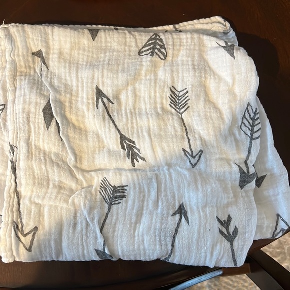 upsimples Other 35 Arrow Swaddle Muslin Baby Blanket Cotton And Bamboo Poshmark